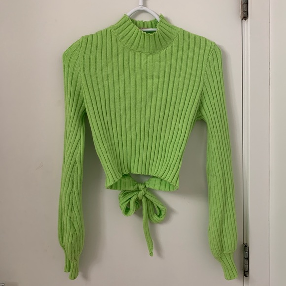 Green Turtleneck - Picture 2 of 6